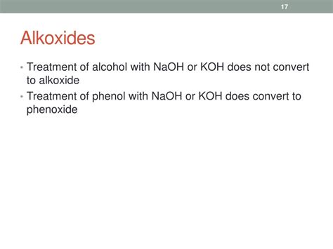 Ppt Alcohols Penols And Thiols Powerpoint Presentation Free