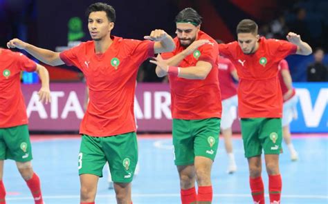 Mondial de futsal où et quand regarder le match Maroc Panama