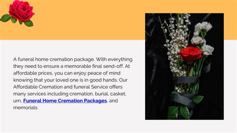 Ppt How To Use Funeral Home Cremation Packages Powerpoint