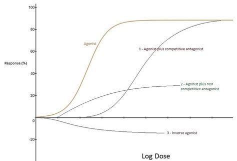 Competitive, non-competitive and inverse antagonism3 | Download ...