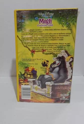 Vhs Mogli O Menino Lobo Raro Dublado Disney Venda Em Mogi Gua U