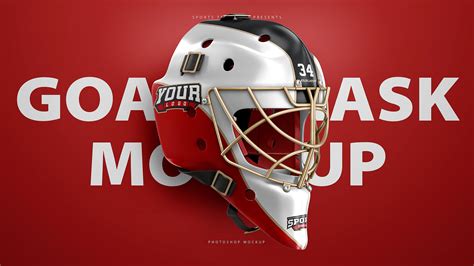 Hockey Goalie Mask Mockup Templates Sports Templates