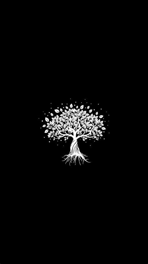 Details 75+ black and white tree wallpaper best - in.cdgdbentre