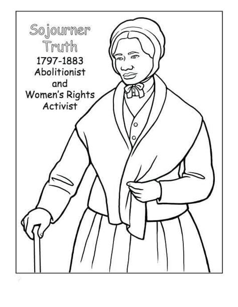 22 Free Printable Black History Month Coloring Pages