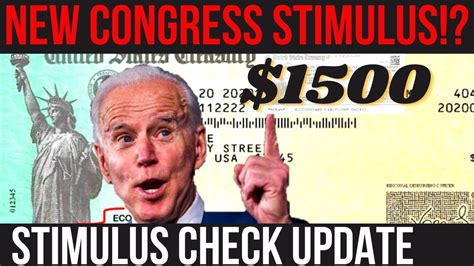 NEW CONGRESS NEW STIMULUS 1500 Check Deadline Social Security