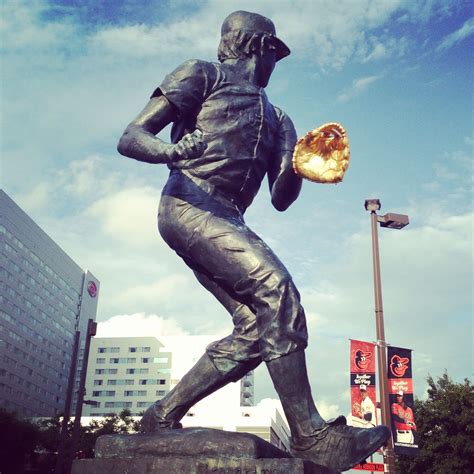 Brooks Robinson statue outside of Camden Yards in Baltimore, MD ...