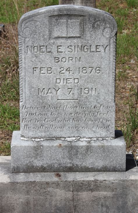 Noel E Singley Find A Grave Memorial