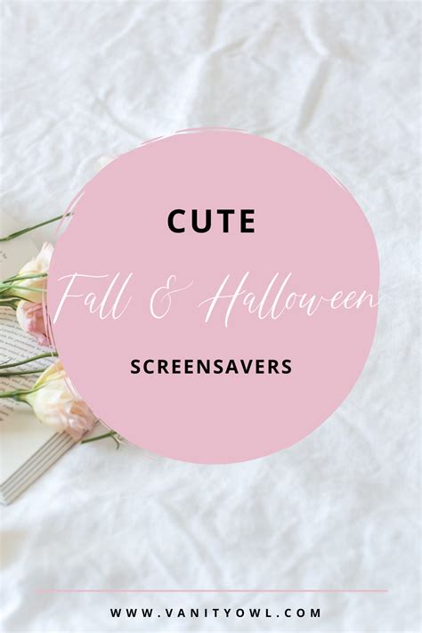 Cute Fall and Halloween screensavers free to download - Vanity Owl