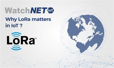 Why LoRa matters in IoT - WatchNET IoT