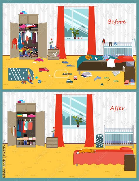 120+ Kids Clean Room Illustrations, Royalty-Free Vector Graphics - Clip Art Library