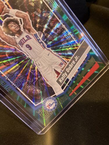 Panini Donruss Kelly Oubre Jr Holo Green Laser Parallel Pack