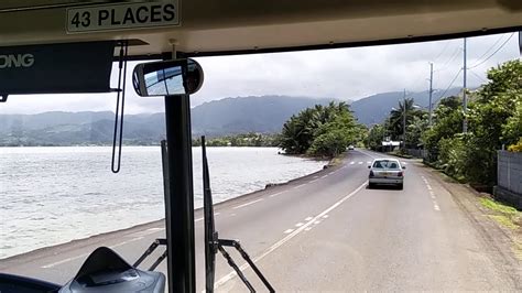 Bus Auf Tahiti Iti Von Teahupoo Nach Tautira 4 YouTube