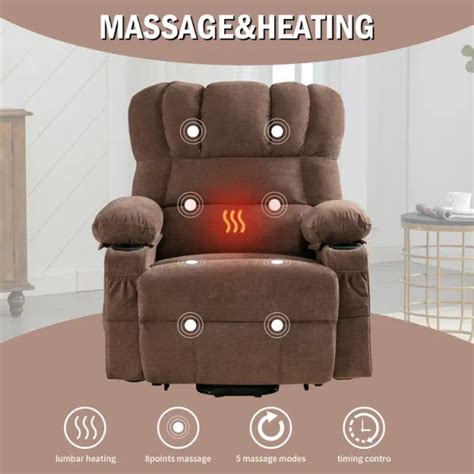 Dropship Power Lift Recliner Chair Recliners For Elderly With Heat And