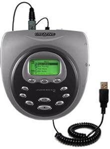 Amazon Coiled Power Hot Sync USB Cable For The Creative NOMAD Jukebox With Both Data And