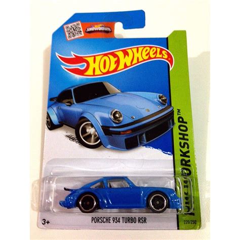 Jual Hot Wheels Hw Blue Porsche Turbo Rsr Shopee Indonesia