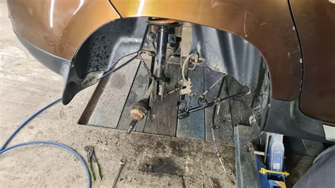 Замена задних ступичных подшипников — Renault Duster (1G), 2 л, 2013 ...