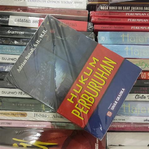 Jual Buku Hukum Perburuhan By Adrian Sutedi Edisi Reguler Shopee