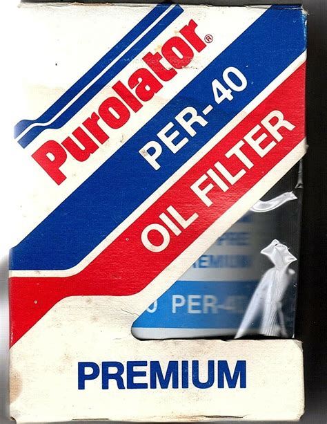 Purolator Cross Reference Filters