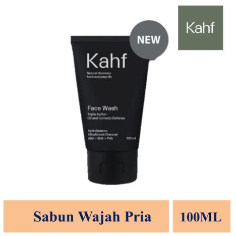 Kahf Triple Action Oil And Comedo Defense Face Wash Ml Lazada