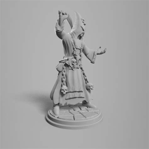 Download Stl File Cultist • 3d Printing Template ・ Cults