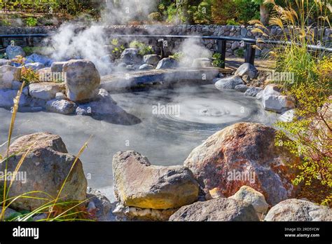Beppu Japan Nov 25 2022 Oniishibozu Jigoku Hot Spring In Beppu Oita The Town Is Famous For