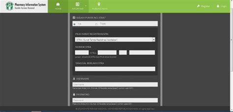 Detail Surat Tanda Registrasi Apoteker Koleksi Nomer