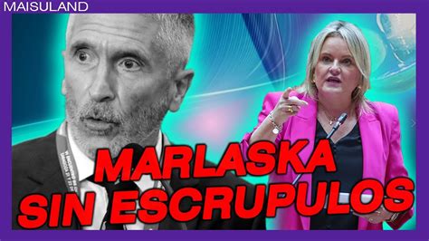 MARLASKA SE ENCARA CON MARIMAR BLANCO EN EL SENADO POR LA FALTA DE