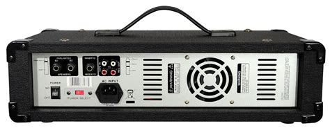 Pro Audio Pyle DJ PMX401 Powered 150 Watt 4 Channel Mixer With Cable