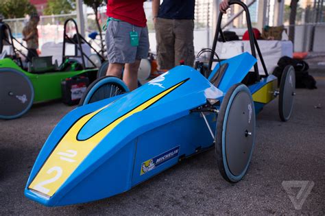 These bullet-shaped electric race cars are turning teens into engineers ...