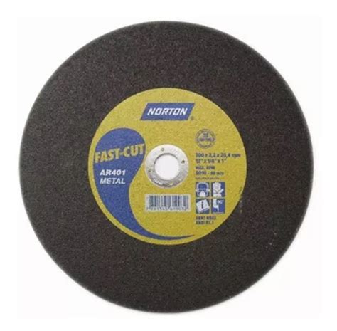 Disco Corte Metal Para Sensitiva 400 Mm Norton Ar 401 Ynte Cuotas