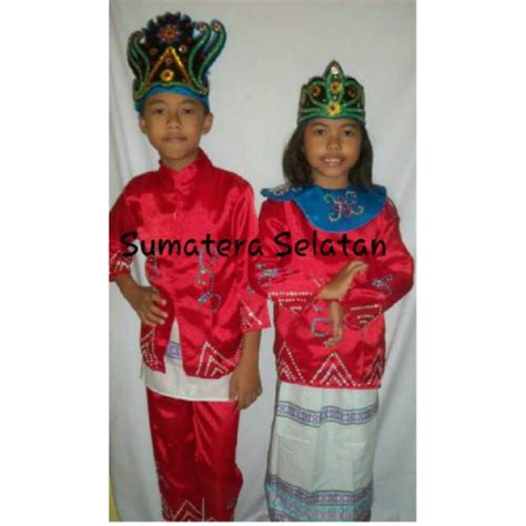 Jual Baju Adat Sumatera Selatan Baju Karnaval Sumatera Selatan