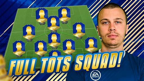 INSANE 1 MILLION COIN FULL TOTS SQUAD SERIE A LIGUE 1 FIFA 18