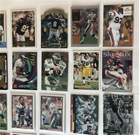 Vintage Nfl Football Cards Lot Of Topps Fleer Upperdeck Pro Set