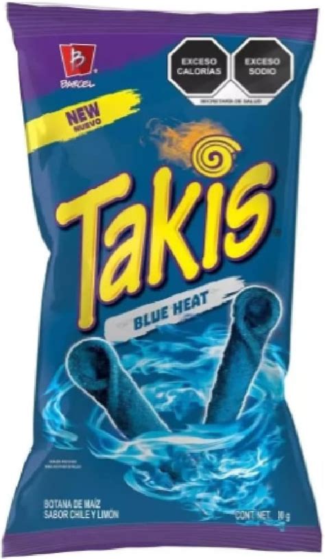 Takis Takis Azules Color Azul Chips De Tortilla Enrollados Color Azul