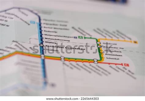 Rotterdam Netherlands February 10 2023 Map Stock Photo 2265644303 ...