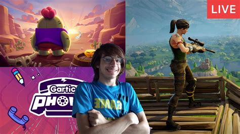 SIAMO TORNATI LIVE FORTNITE ITA GIOCO CON VOI BRAWL STARS CONTEST