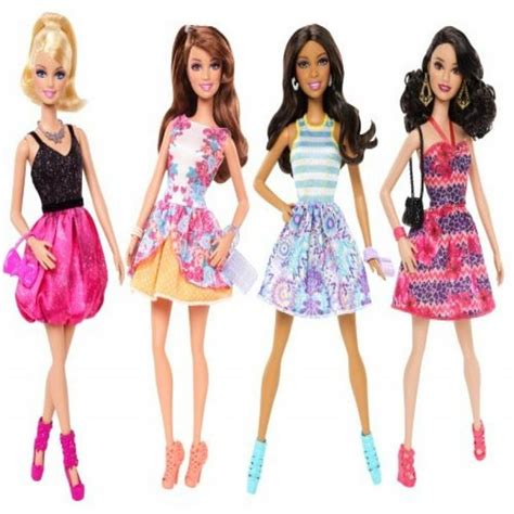 Barbie Fashionistas Doll (4-Pack) - Walmart.com - Walmart.com