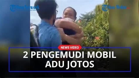 Video Viral 2 Pengemudi Mobil Adu Jotos Di Tol Soetta Diduga Karena