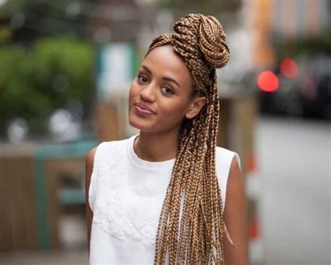 25 Box Braids Hairstyles For Black Women Fabbon