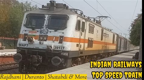 India S Most Fastest Train At Their Top Speed Rajdhani Duranto Shatabdi Night And Day