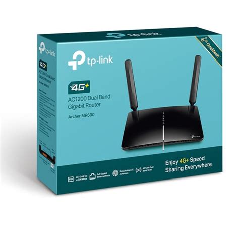 TP-LINK Archer MR600 V3 Ασύρματο 4G Router Wi‑Fi 5 με 4 Θύρες Ethernet ...