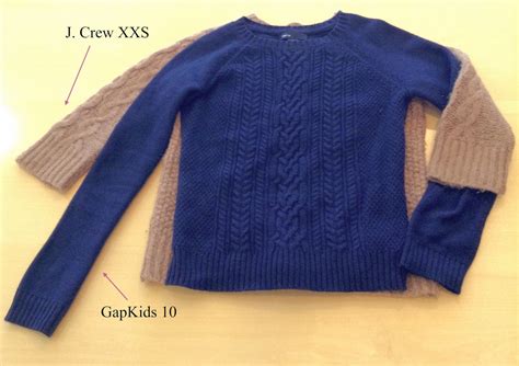 Little Miss Haute Couture: Size Guide: J. Crew and GapKids Sweaters