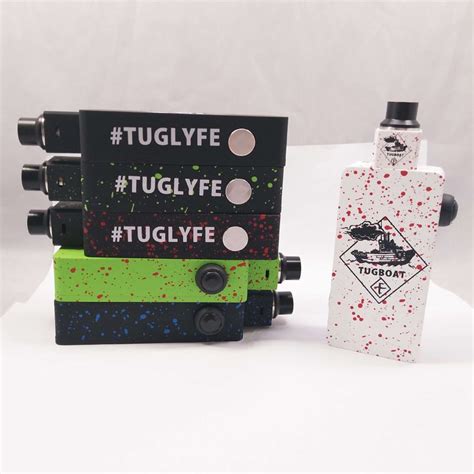 New Most Popular Tugboat Box Mod Start Kit Tuglyfe Unregulated Box Vape