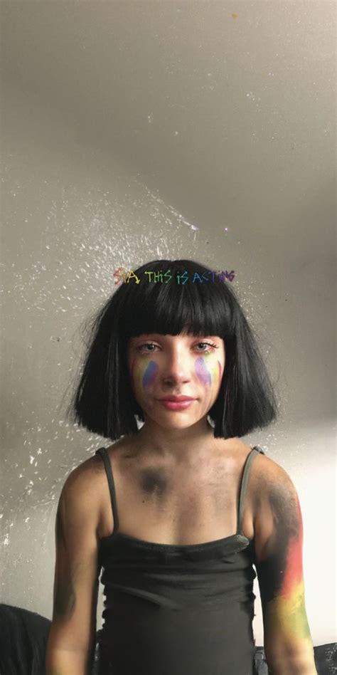 Sia This Is Acting Deluxe Version Wallpaper