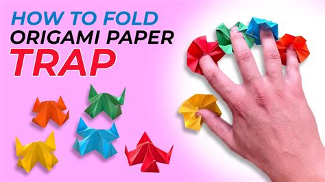 Finger Trap From Paper How To Make Easy Paper Toy Origami How To