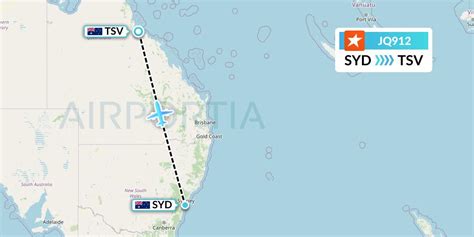 JQ912 Flight Status Jetstar Airways Sydney To Townsville JST912