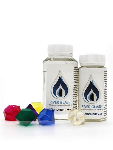 Ювелирная прозрачная смола RiverGlass доставка бесплатно
