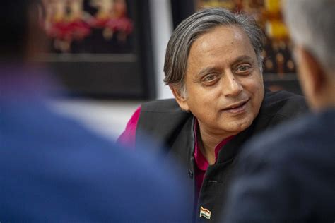 Shashi Tharoor Shashi Tharoor Dont See Myself Contesting Another