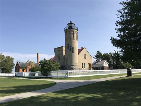 Old Mackinac Point Lighthouse in Mackinaw City - Sharing Horizons