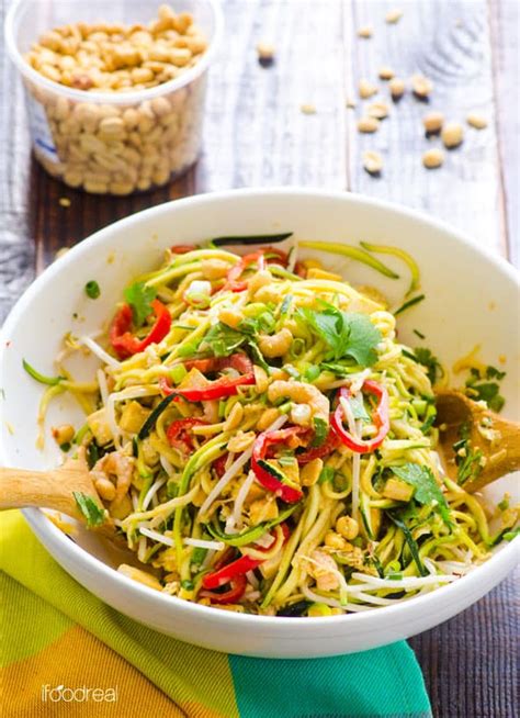 Pad Thai Zucchini Noodles